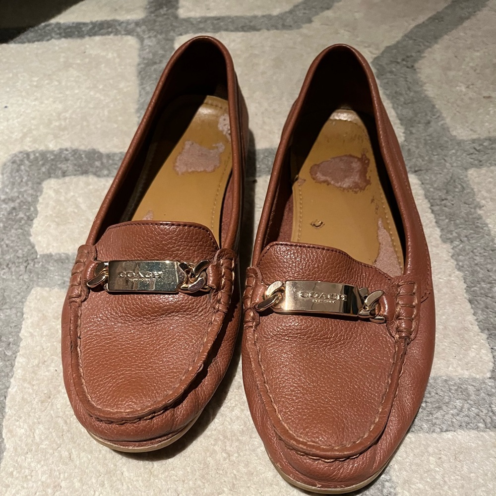 Coach Brown Loafers size US 7.5